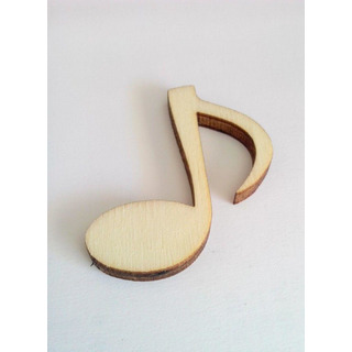 Musical Note 1 Note 4cm MDF 9811L